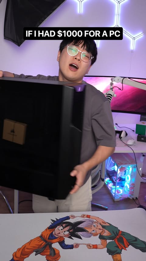 Instagram post by @techwithseong for CORSAIR. Caption reads: [...] Gaming PCs need this case - #gaming #corsair....