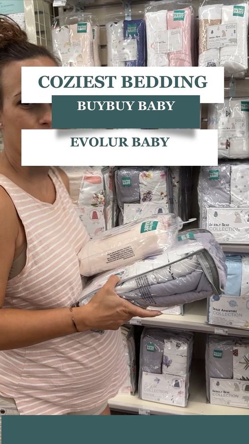 Instagram post by @sofis.mommyworld for buybuy BABY. Caption reads: Let me show you guys what I found @buybuybaby....