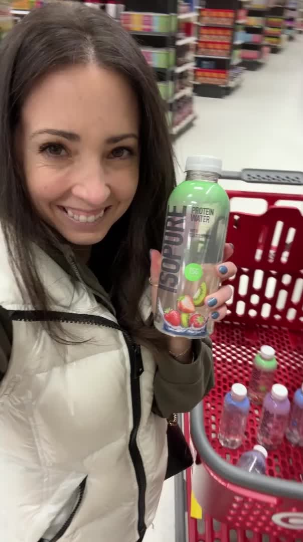 TikTok post by @kellytowart for Isopure. Caption reads: [...] promise you will leave with only the....