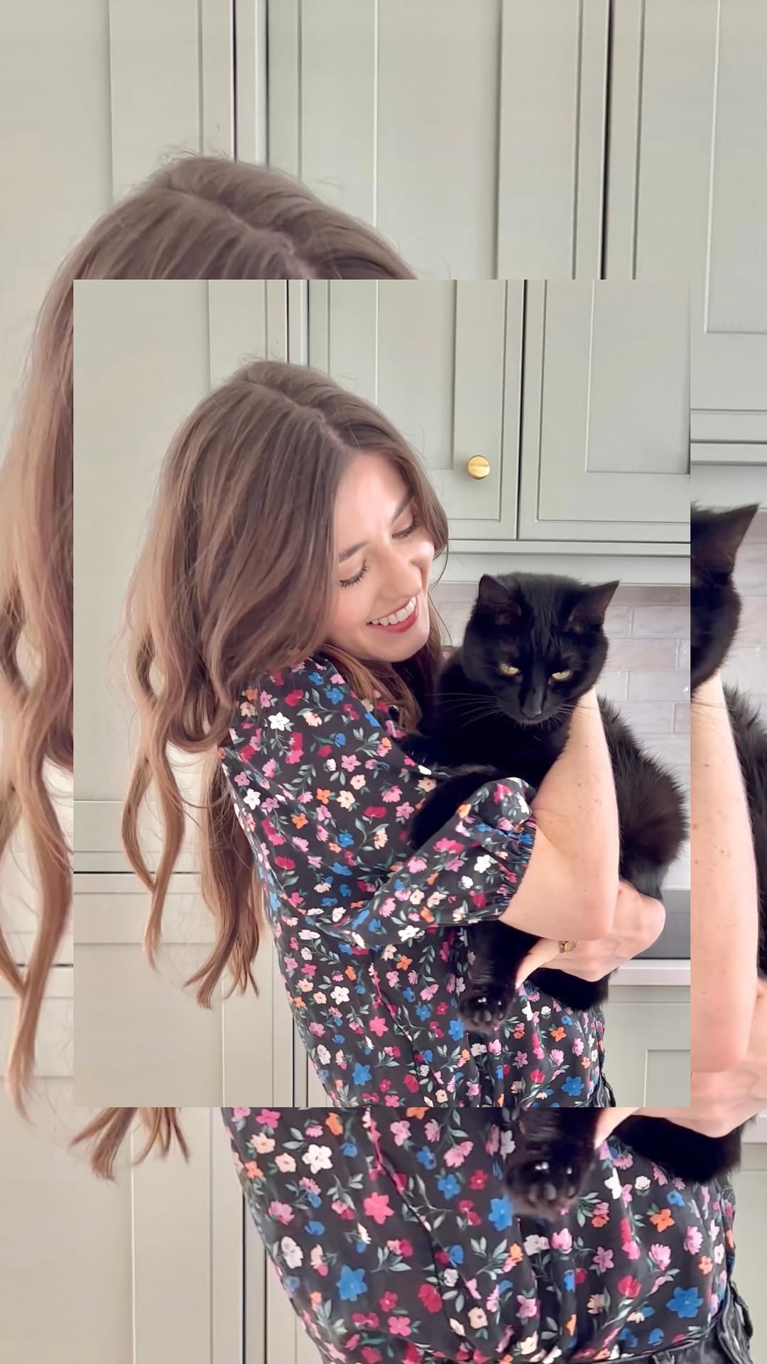 Instagram post by @alice.fevronia for YuMOVE. Caption reads: Ah where would I be without my Biscuit 🐈‍⬛ she’s....