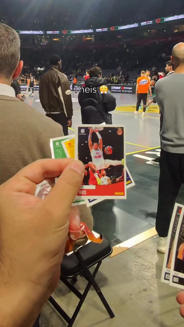 Instagram post by @beogradska_arena for Panini America. Caption reads: [...] no place you can’t open these! All....