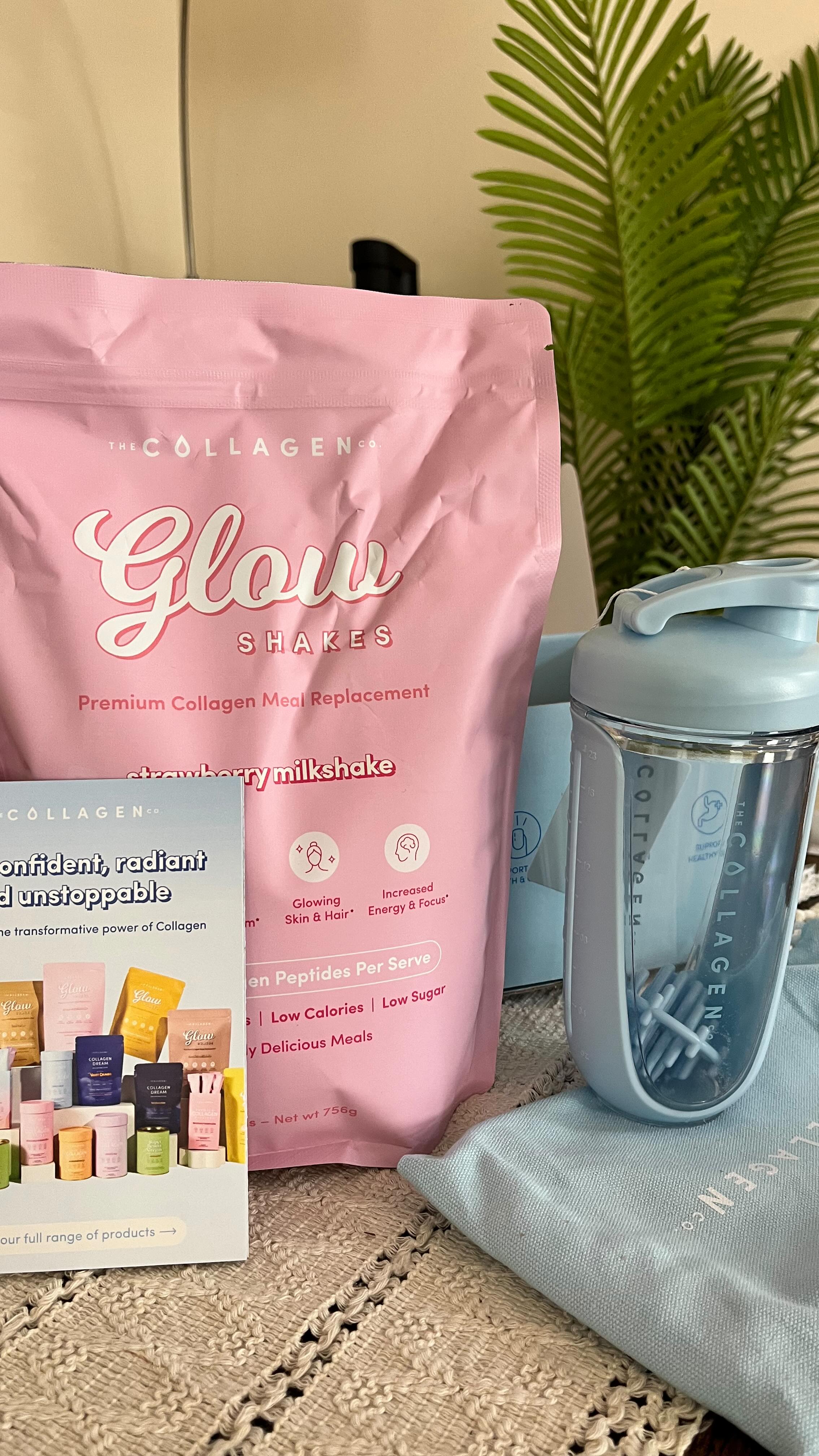 Instagram post by @fitmomm.ugc for The Collagen. Caption reads: I have a suggestion for you to pamper yourself....