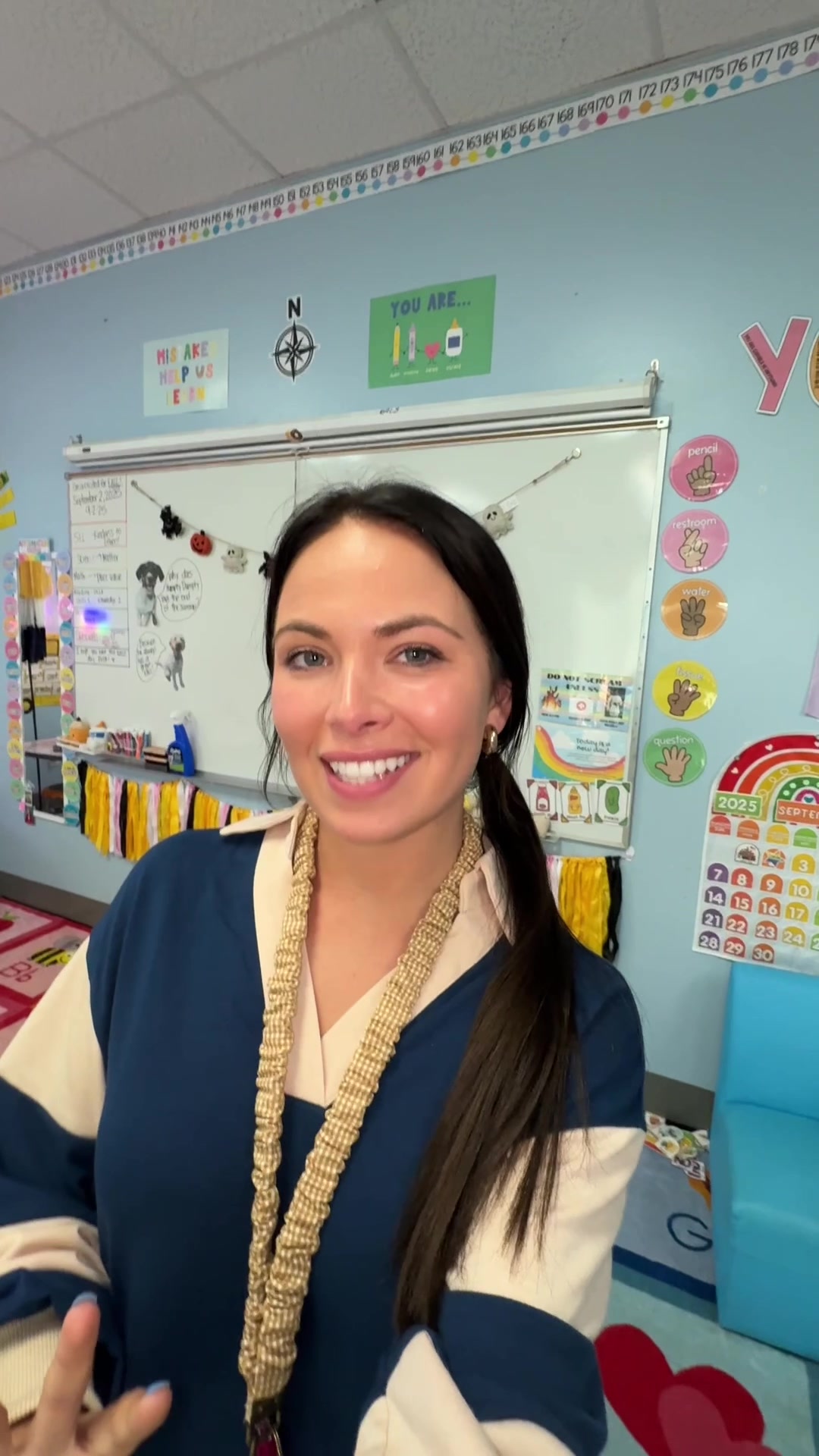 TikTok post by @myclassroomdiaries for Gorgie. Caption reads: Nothing like an afternoon Gorgie to make my day....