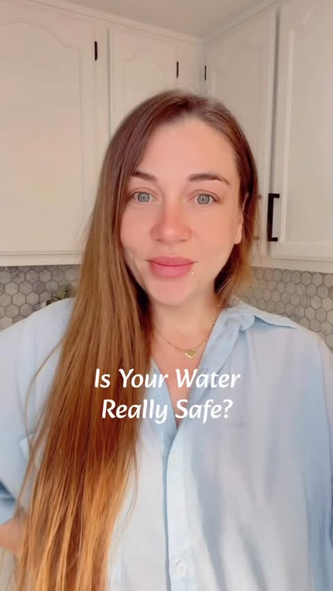 Instagram post by @sierrawardas_ for SimPure. Caption reads: [...] delicious the water tastes from my new....
