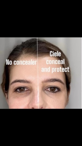 Instagram post by @xxone_step_at_a_timexx for Ciele Cosmetics. Caption reads: [...] SPF50 by @beautytapofficial and....