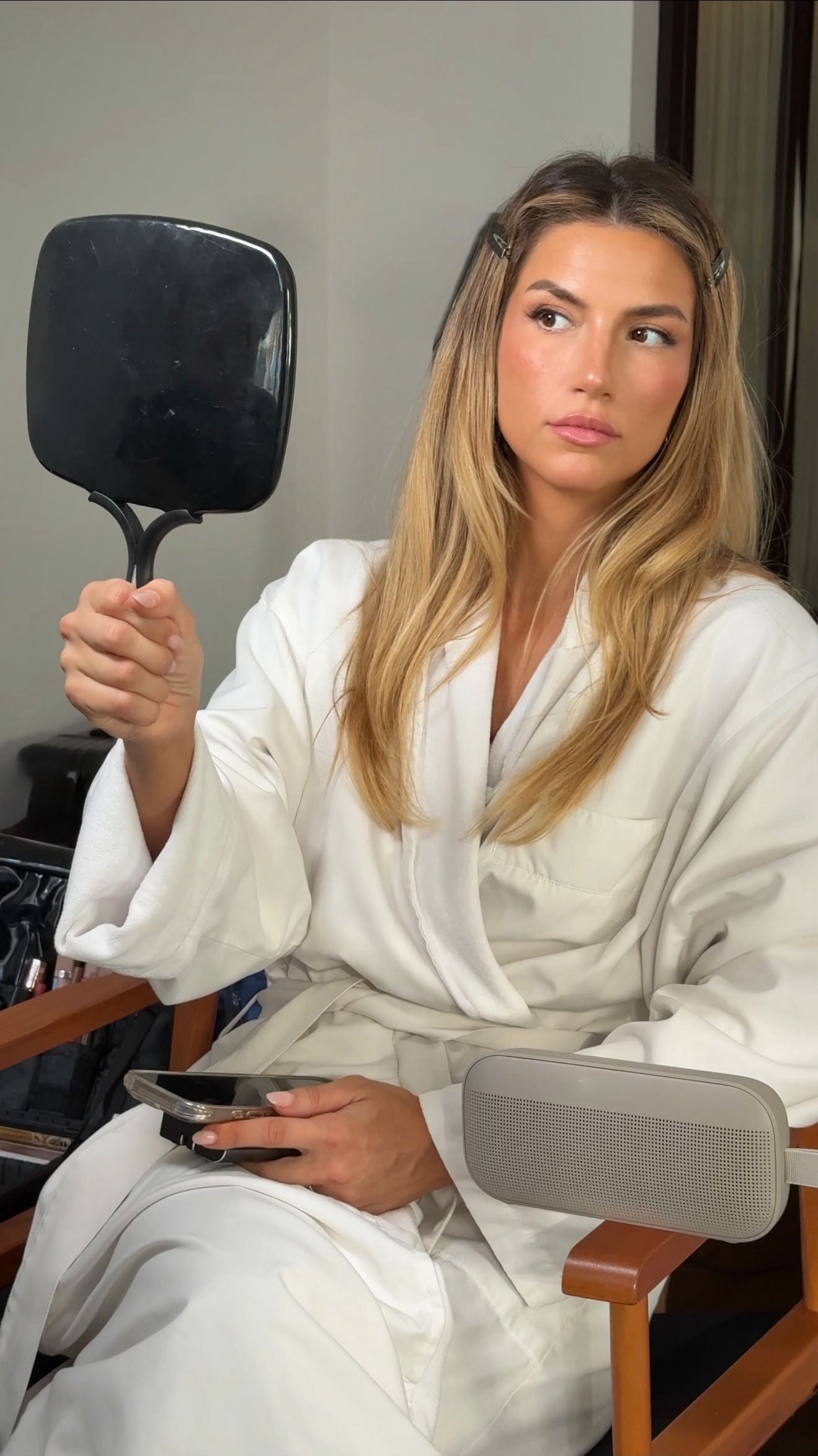 Instagram post by @cassdimicco for Lumene. Caption reads: My easy everyday natural makeup routine 🤍 @lumene....