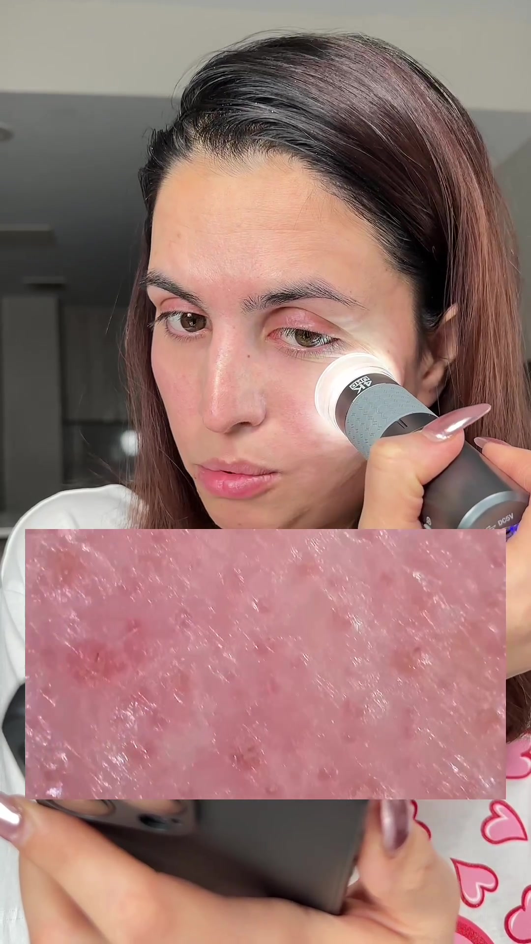 TikTok post by @maryamkhorami for arencia. Caption reads: FRESH GREEN RICE MOCHI CLEANSER from@Arencia This....