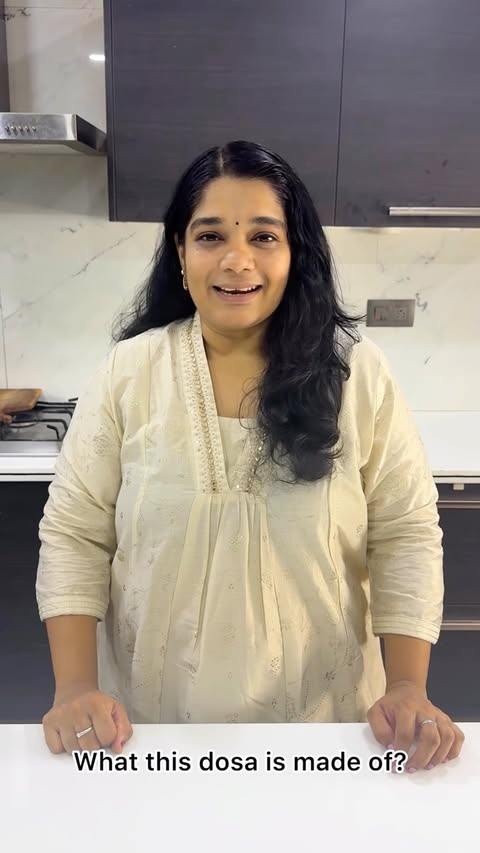 Instagram post by @yummytummyaarthi for Aashirvaad. Caption reads: [...] Samba Rava Dosa instead! I’m using....