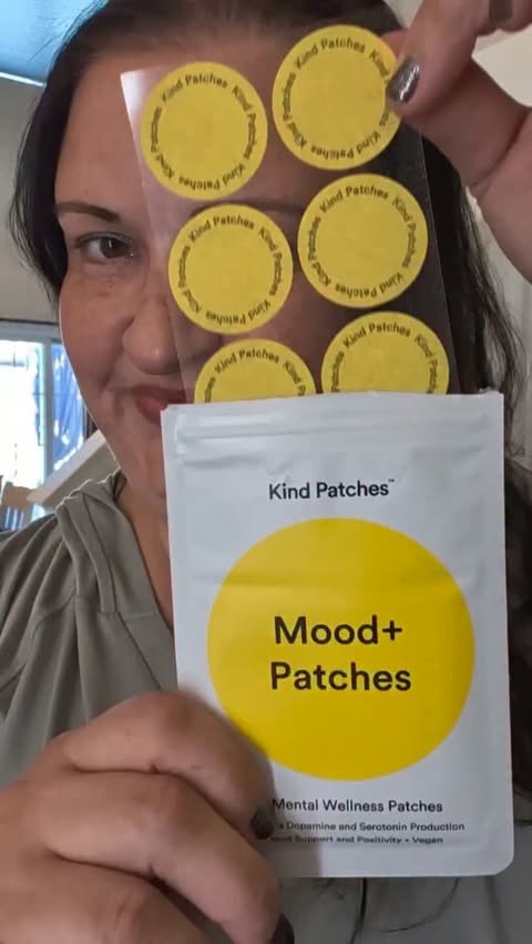 Instagram post by @jmeans77 for Kind Patches. Caption reads: #GiftedbyKindPatches Kind Patches are adhesive....