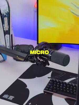 TikTok post by @qasimyttech for Maono. Caption reads: [...] SANS FIL ?!? Oui, ça existe ! (Maono PD200W)....