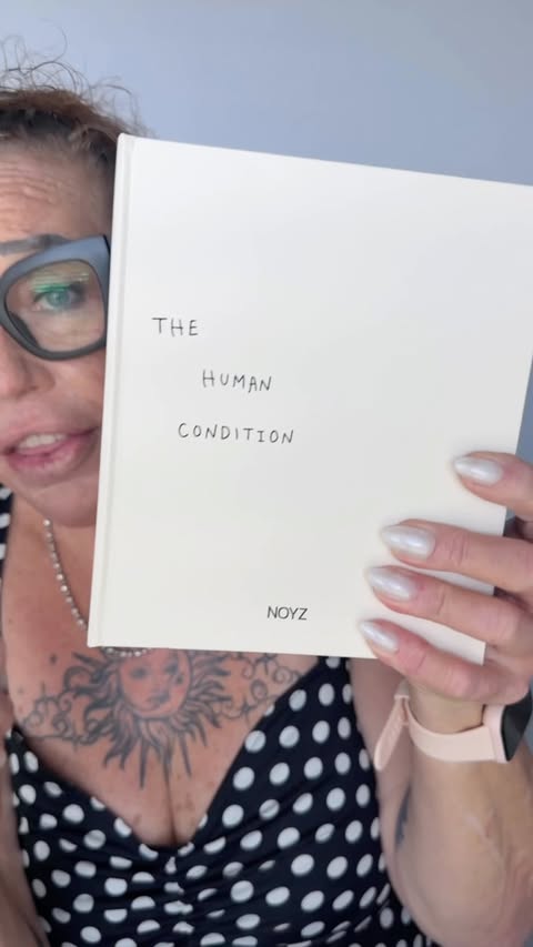 Instagram post by @just_janci for NOYZ. Caption reads: @noyz_official happens to be my favorite book....