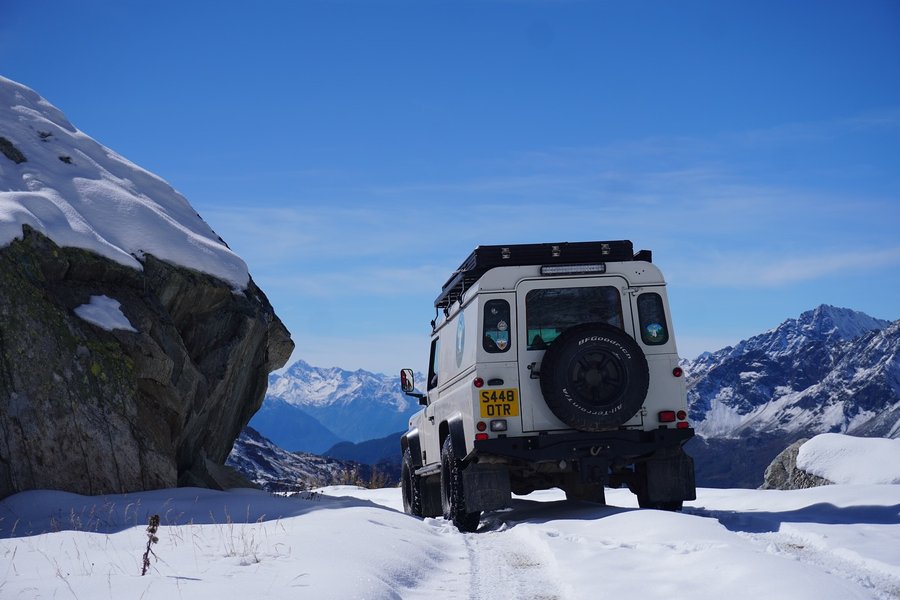 Instagram post by @overintherover for BFGoodrich Tires. Caption reads: all terrains on all terrains

5000 miles in 4....