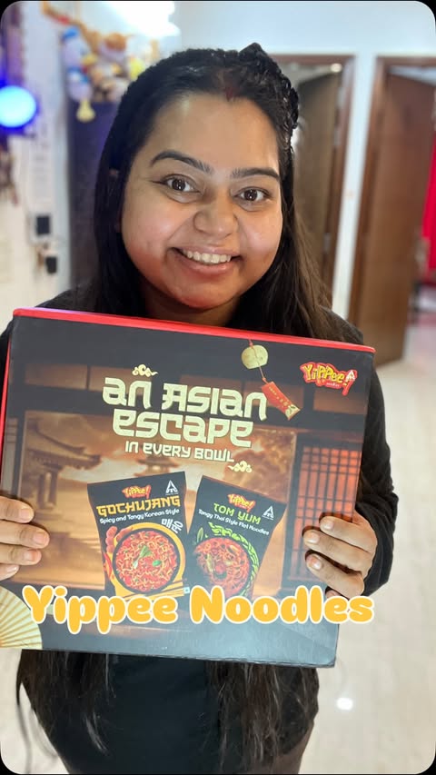 Instagram post by @modernitmom for Sunfeast Yippee. Caption reads: Noodle enthusiasts, THIS is the sign you’ve been....