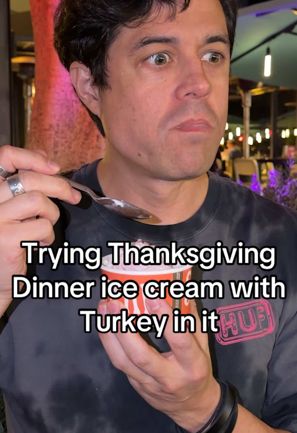 TikTok post by @khailanonymous for Salt & Straw. Caption reads: Another month of crazy combinations for....