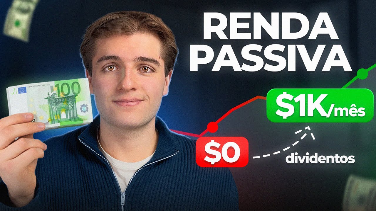 YouTube post by @oafonsosantos for Trading 212. Caption reads: How to Earn €1000 per Month Without Working?....