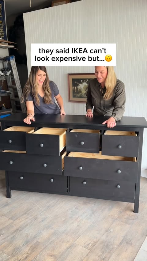 Instagram post by @touch.of.townsend for Wagner SprayTech. Caption reads: Everyone says you can’t make IKEA look expensive…....