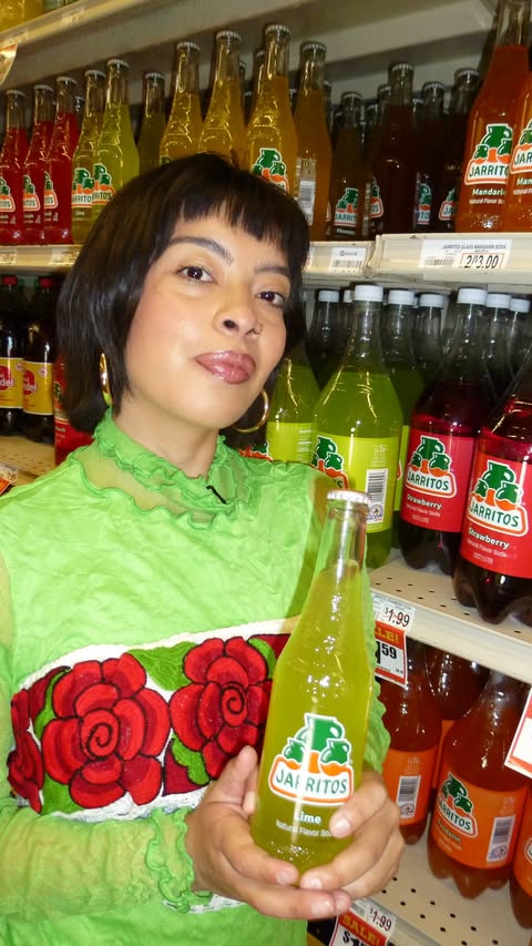 Instagram post by @janellafstyle for Jarritos. Caption reads: It’s @Jarritos ALL DAY! So excited to partner with....