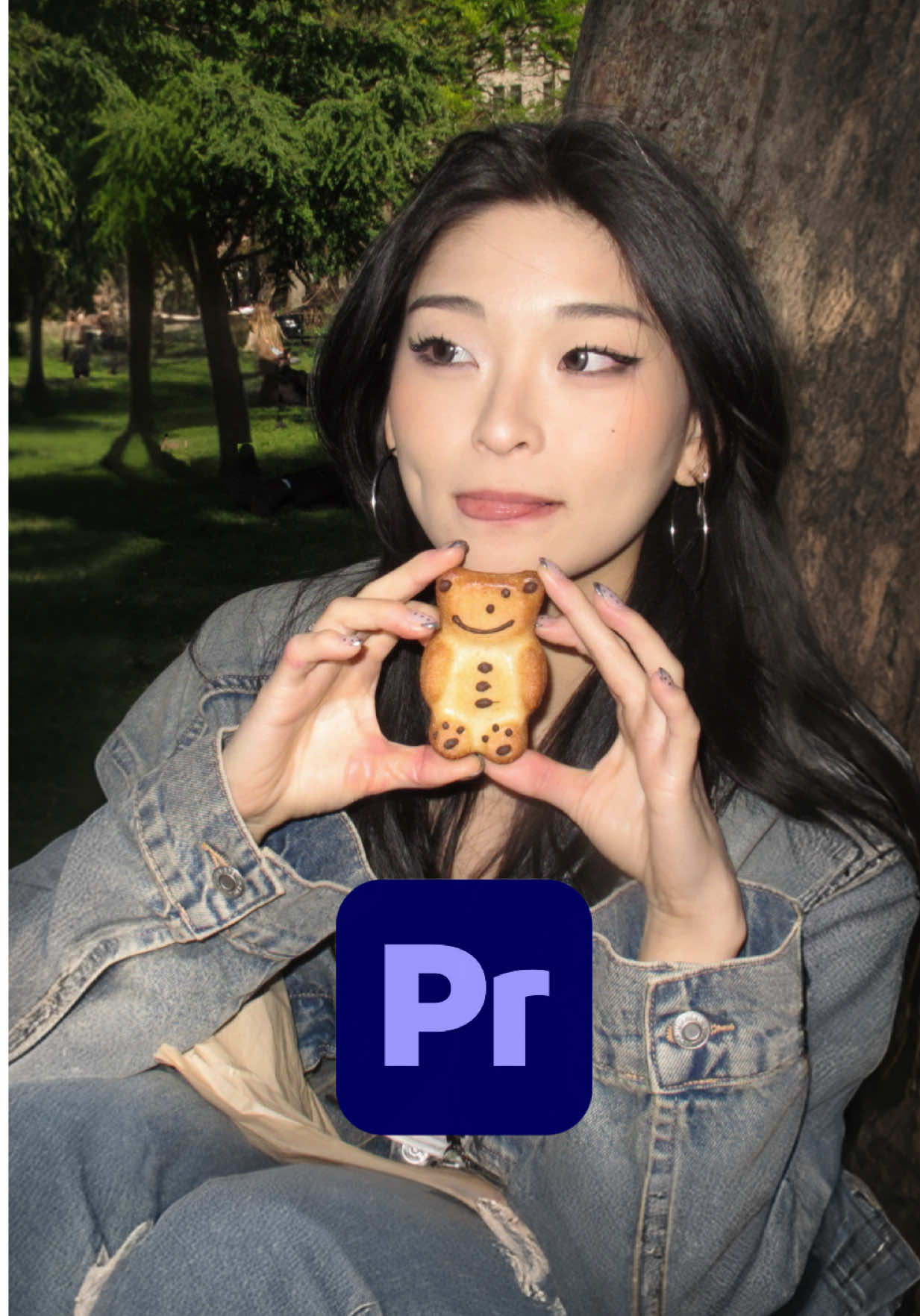 TikTok post by @yifan.liii_ for Adobe Video. Caption reads: What’s my editing recipe...? ASK @Adobe Video....