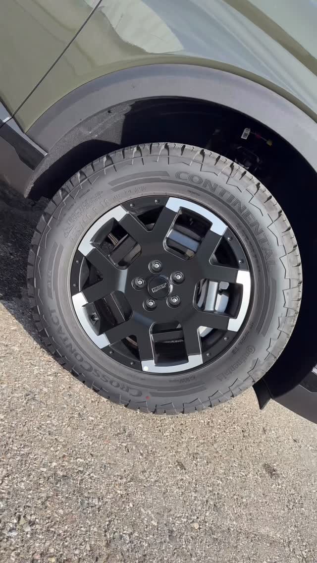 Instagram post by @thestraightpipes for Continental Tire. Caption reads: Those @continental_tire CrossContact ATR 🥵....