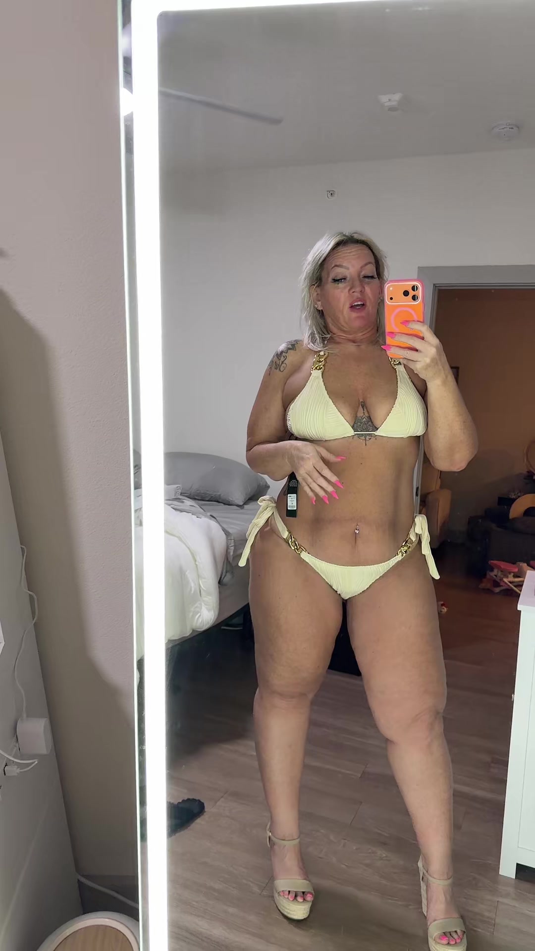 TikTok post by an influencer for Fashion Nova. Caption reads: @Fashion Nova #fyp [...].