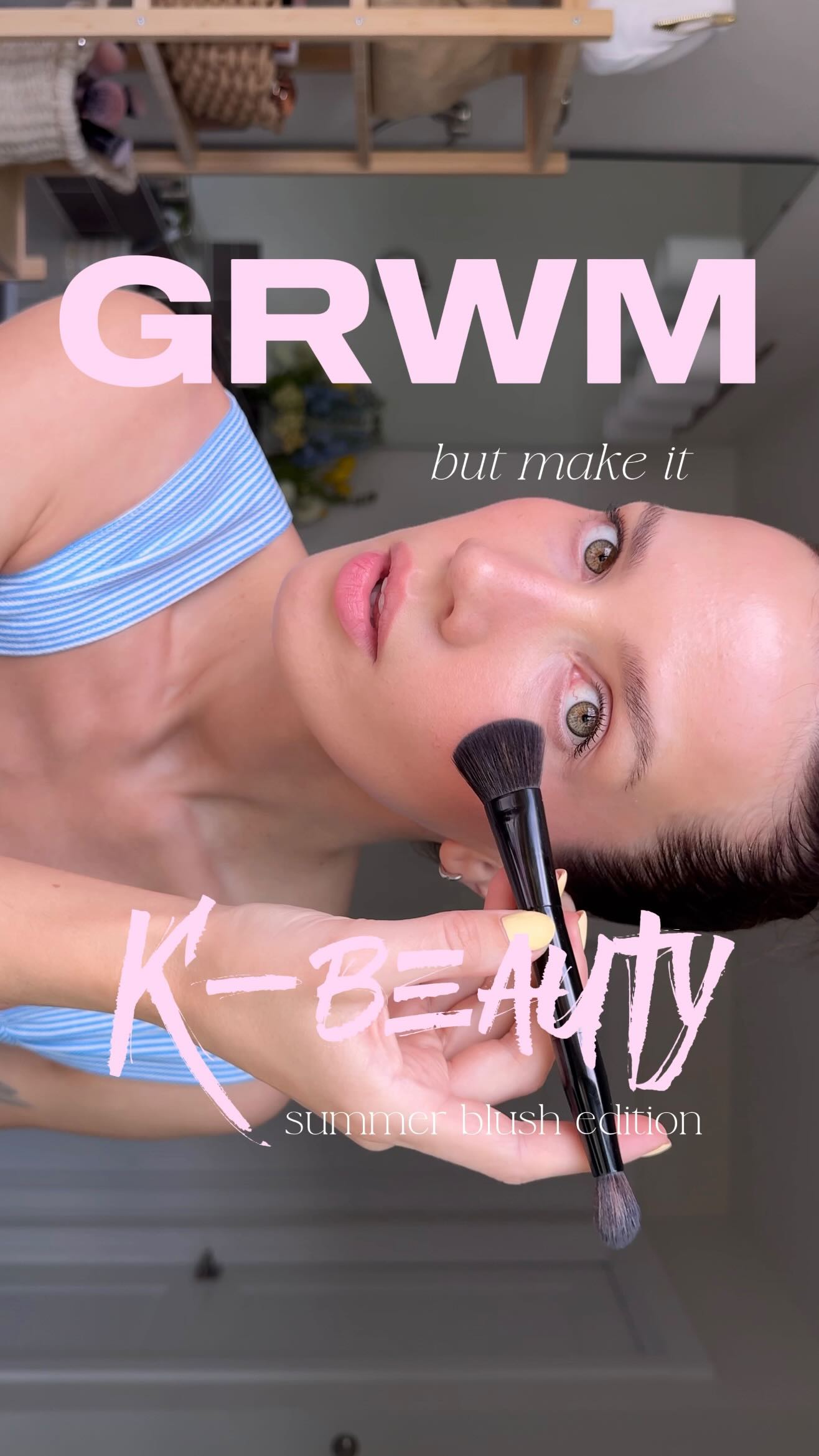 Instagram post by @howareumary for DearDahlia. Caption reads: #ad I swear, this color combo gives my skin that....