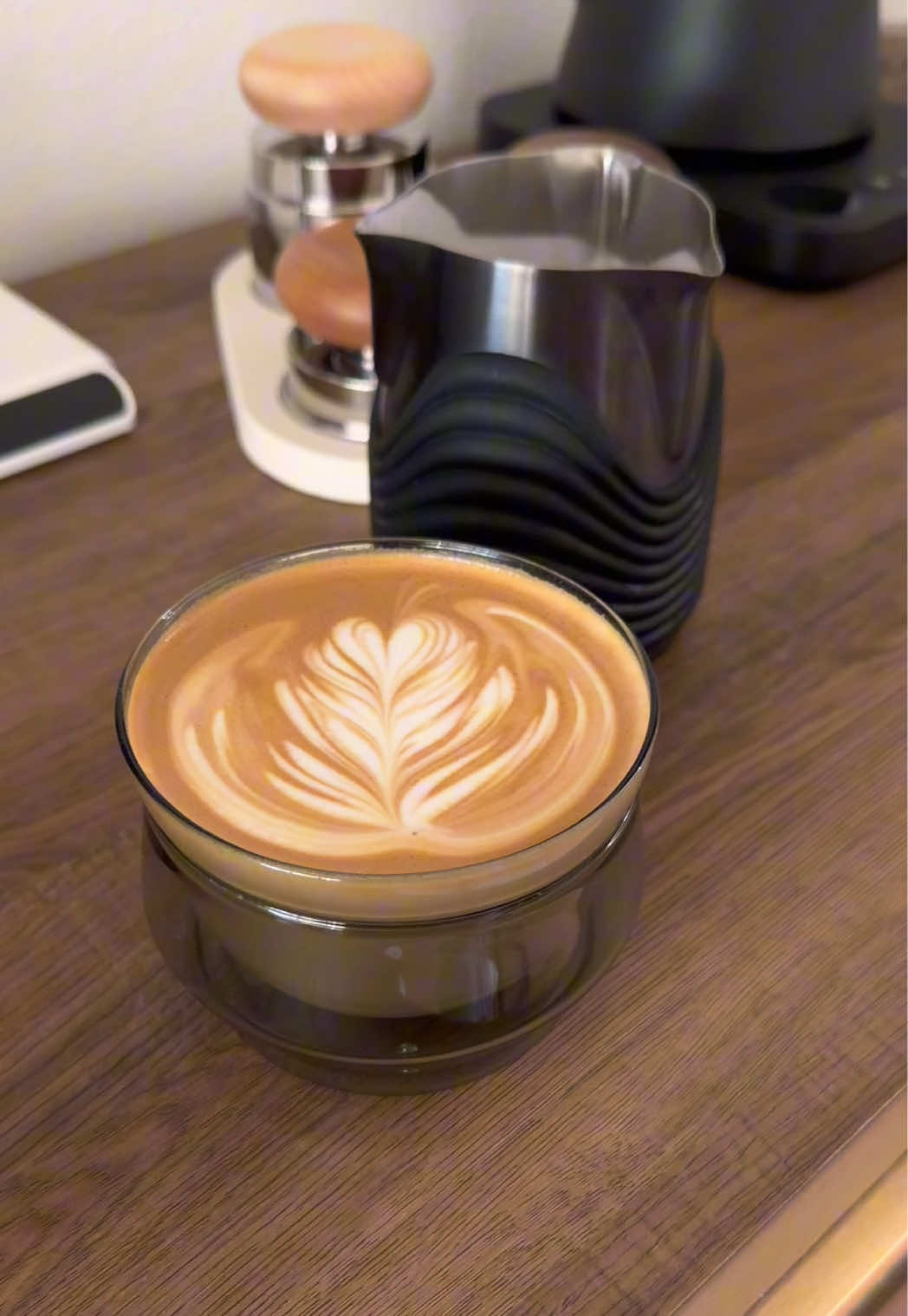 TikTok post by @centralfldude for OVALWARE. Caption reads: Blackfriday deal - Love the @Ovalware latte art....