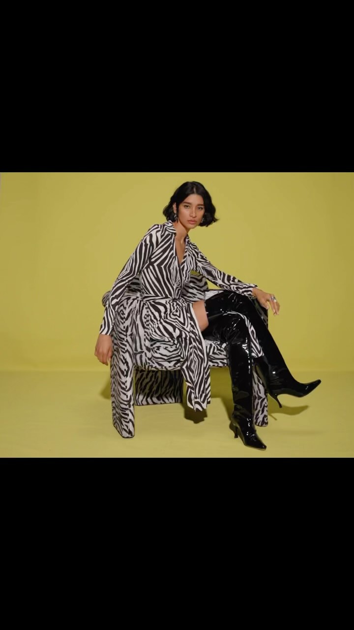 Instagram post by @maayan.nidam.music for DVF. Caption reads: Music for @dvf Fall Campaign Taken from THE WAVES....