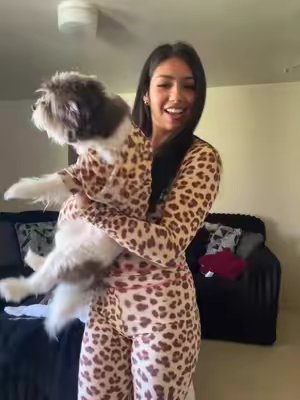 TikTok post by @soytusancho for I AM GIA. Caption reads: In her @I.AM.GIA #mommyandme guess who wanted to....