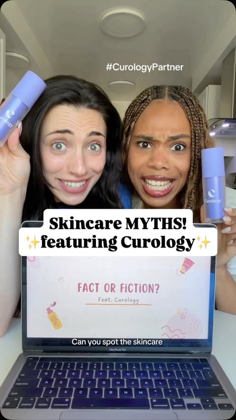 Instagram post by @soellegirls for Curology. Caption reads: #CurologyPartner The second one changed [...].