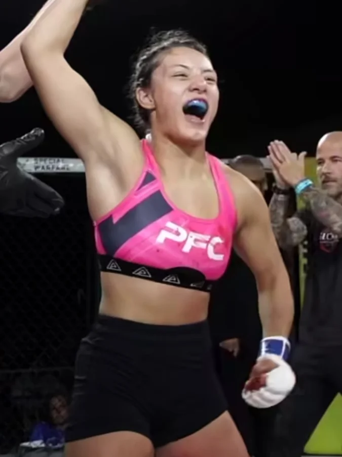 Instagram post by @peakfighting for Gaidama. Caption reads: Yesterday I fought for @peakfighting and came out....