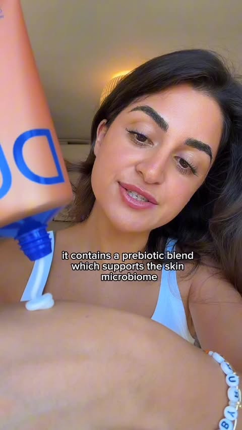 Instagram post by @doctorshireen for Augustinus Bader. Caption reads: [...] that the new @duabyab range by....