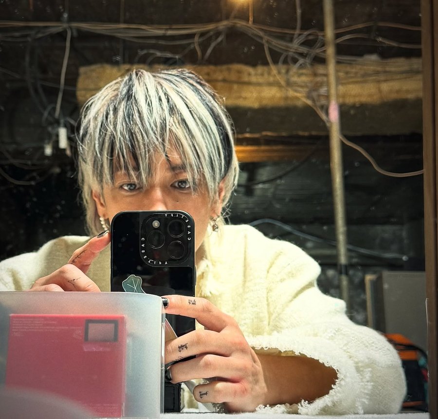 Instagram post by @takeruxxsato for NYLON. Caption reads: @nylonjapan.