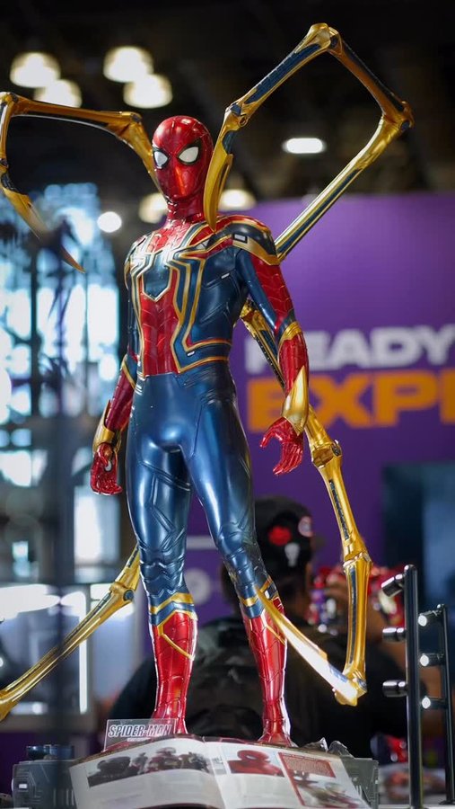 Instagram post by @paper.moon.cosplay for Fanhome. Caption reads: Uh-oh… Black Cat’s on the move, and Spider-Man’s....