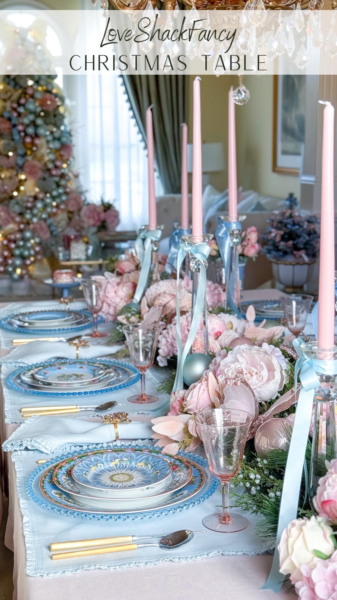 Instagram post by @thespilledsugar for Solino Home. Caption reads: [...] These beautiful pastel linens from....