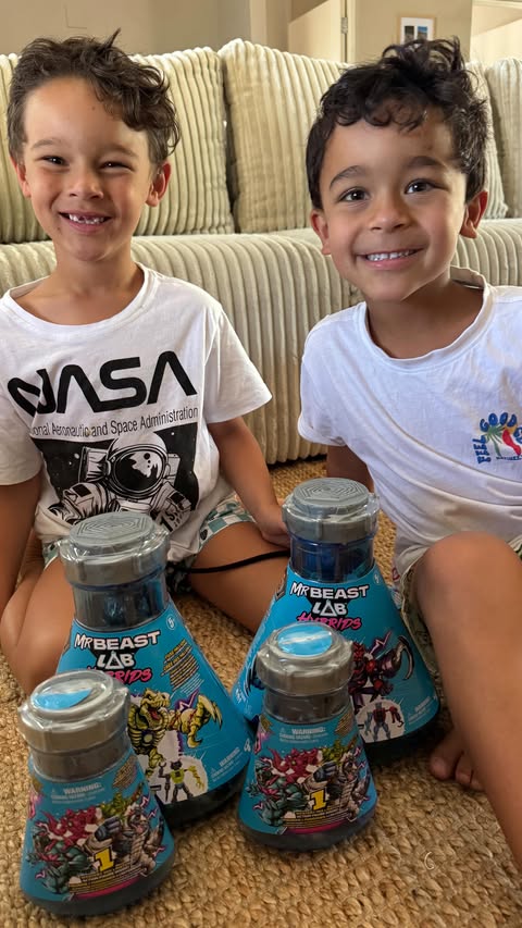 Instagram post by @mamabear_bee_and_her_boys for Prima Toys. Caption reads: [...] #sponsored | Brand Collaboration with....