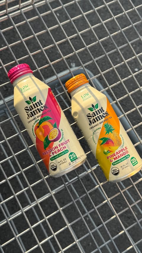 Instagram post by @mayadannie for Saint James Iced Tea. Caption reads: Just in case you forgot… @saintjamesicedtea is....