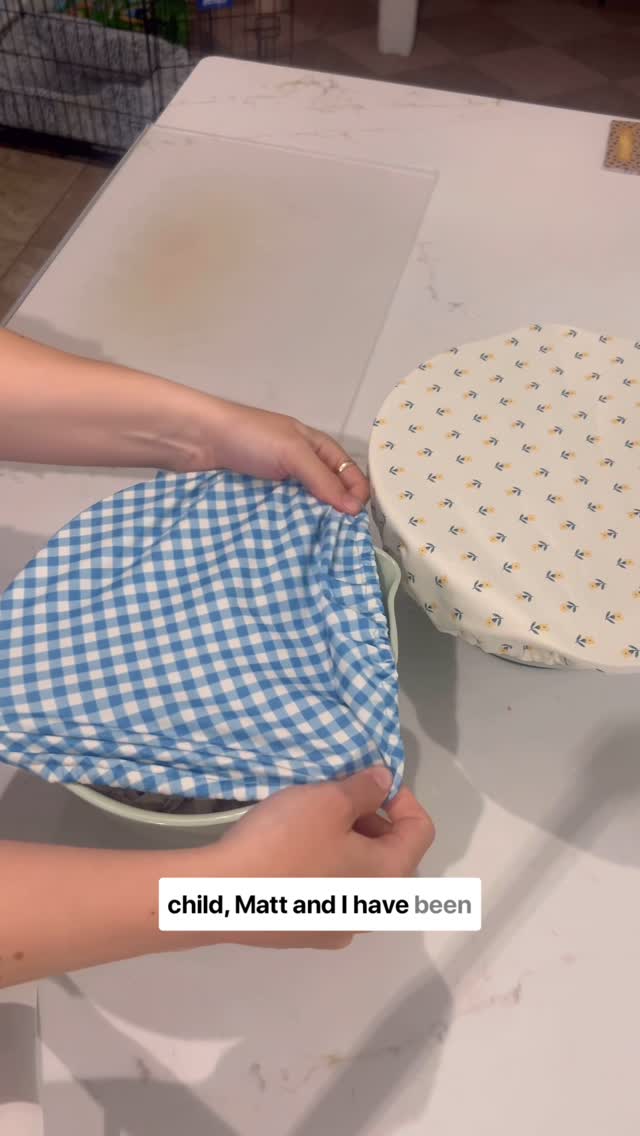 Instagram post by @destineesfits for Esembly Baby. Caption reads: when we were deciding whether or not to do cloth....