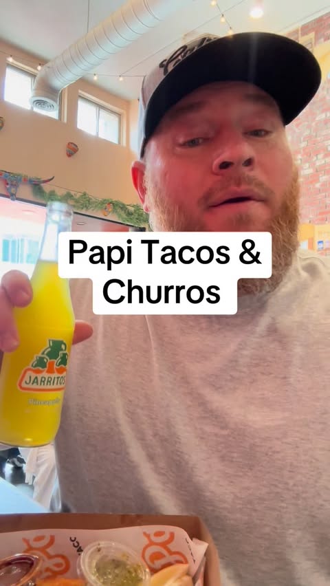 Instagram post by @kerrymann81 for Jarritos. Caption reads: [...] good. #fyp #food #love #sponsored #jarritos.
