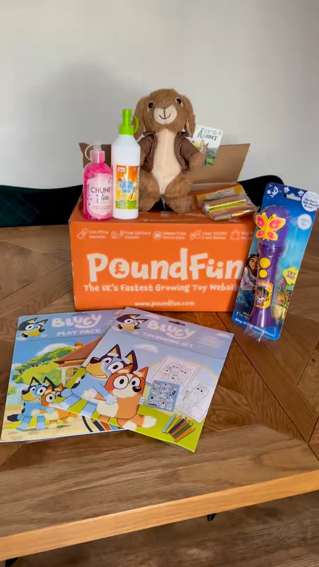 Instagram post by @avas_flavours for PoundFun. Caption reads: [...] clocked in and they’ve already been to....