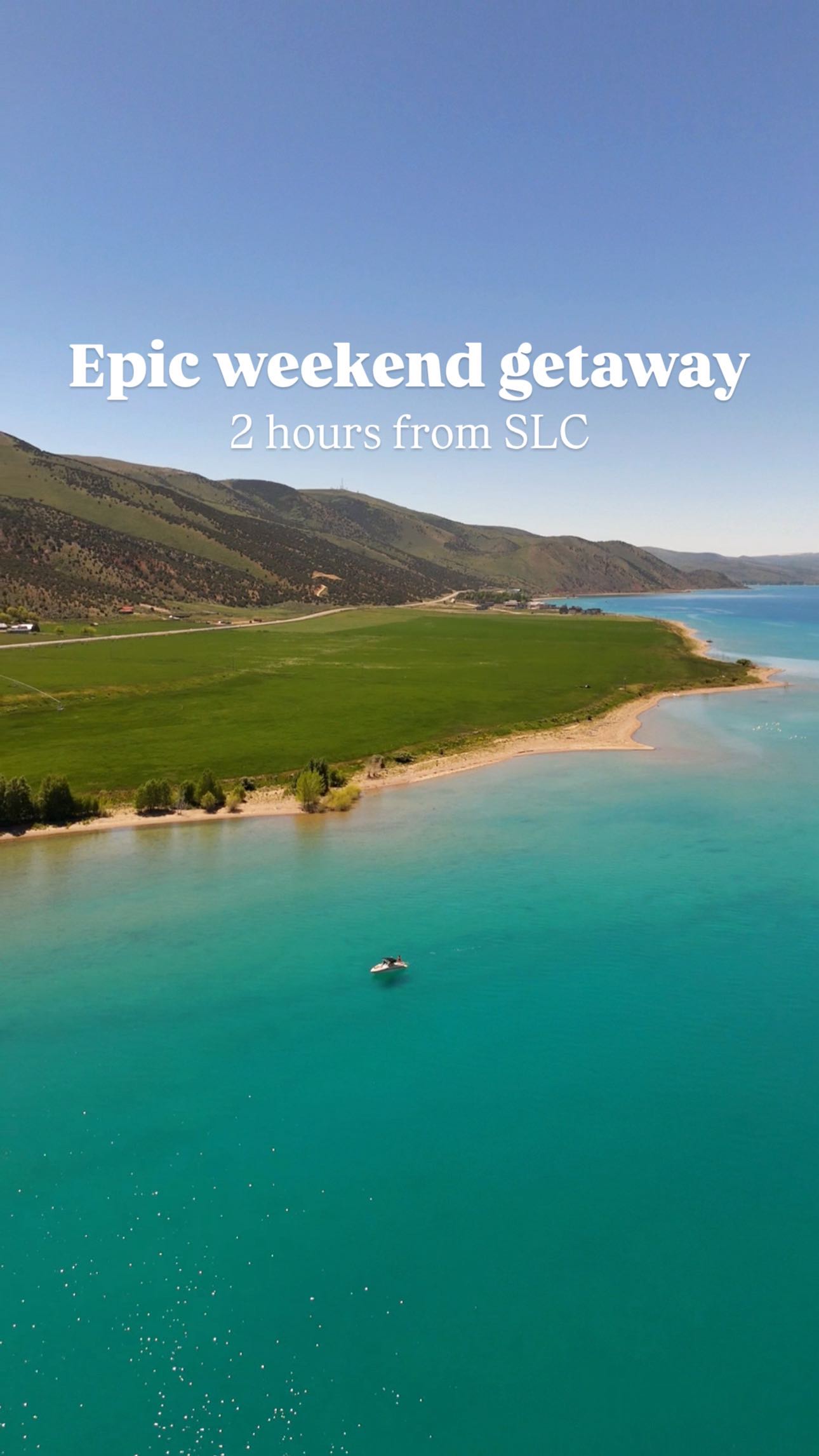 Instagram post by @zee.travel for Visit Utah. Caption reads: Detailed itinerary below👇 

🎥 [AD] This reel is....