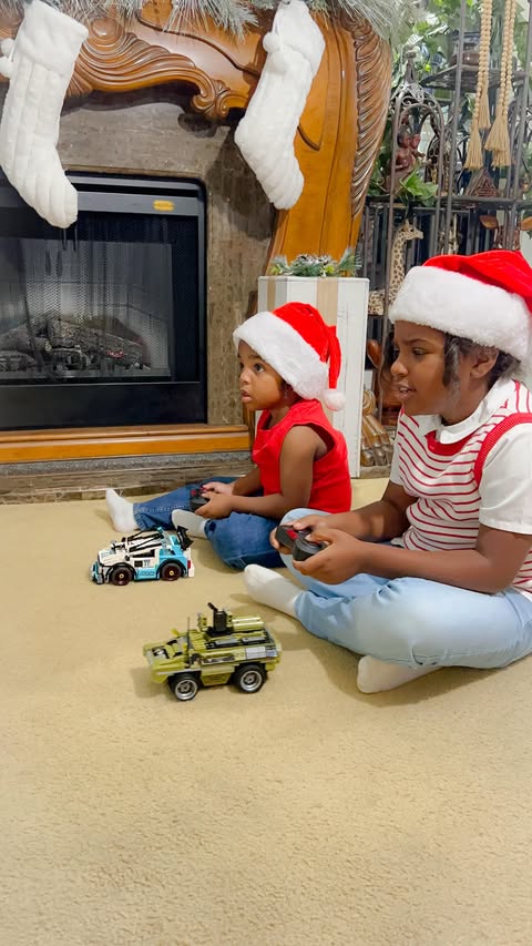 Instagram post by @worldofskylar for KidStuff Public Relations. Caption reads: 🎁Holiday Gift Guide 2025🎁 ❤️Wise Block Toys for....