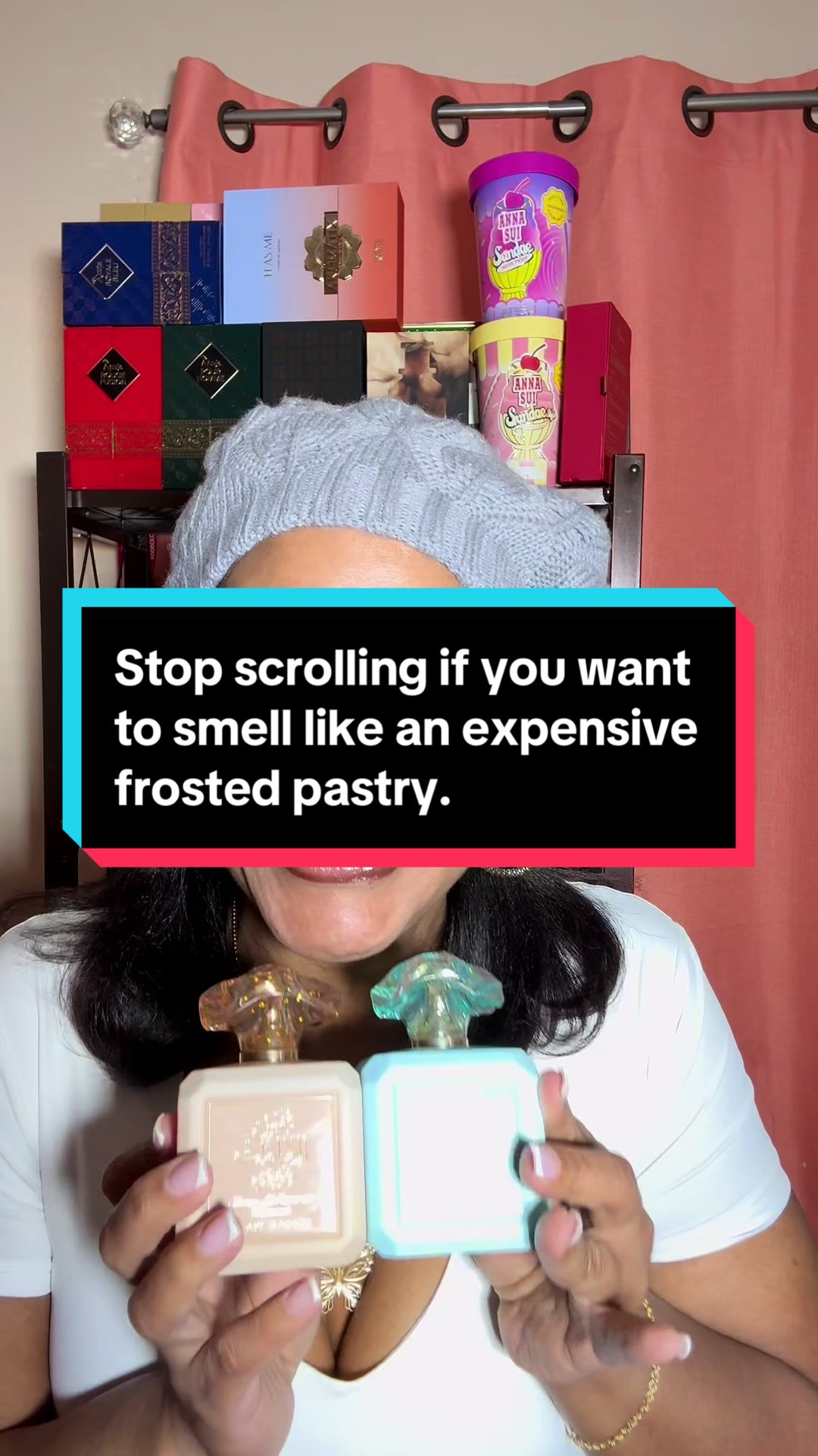 TikTok post by @dupeliaison for Intense Oud. Caption reads: I just found the ultimate power couple! Layering....