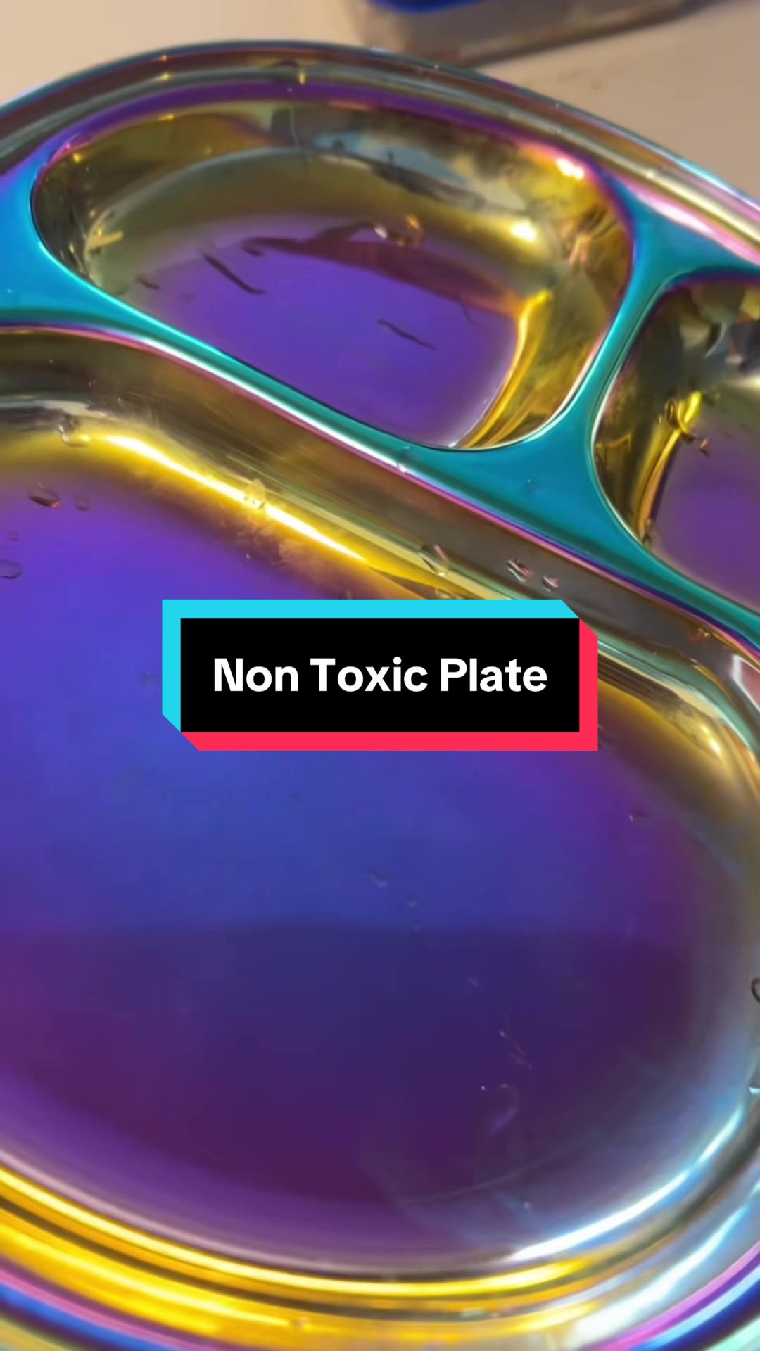 TikTok post by @tykimani04 for Ahimsa Home. Caption reads: [...] I can go back to plastic after this......