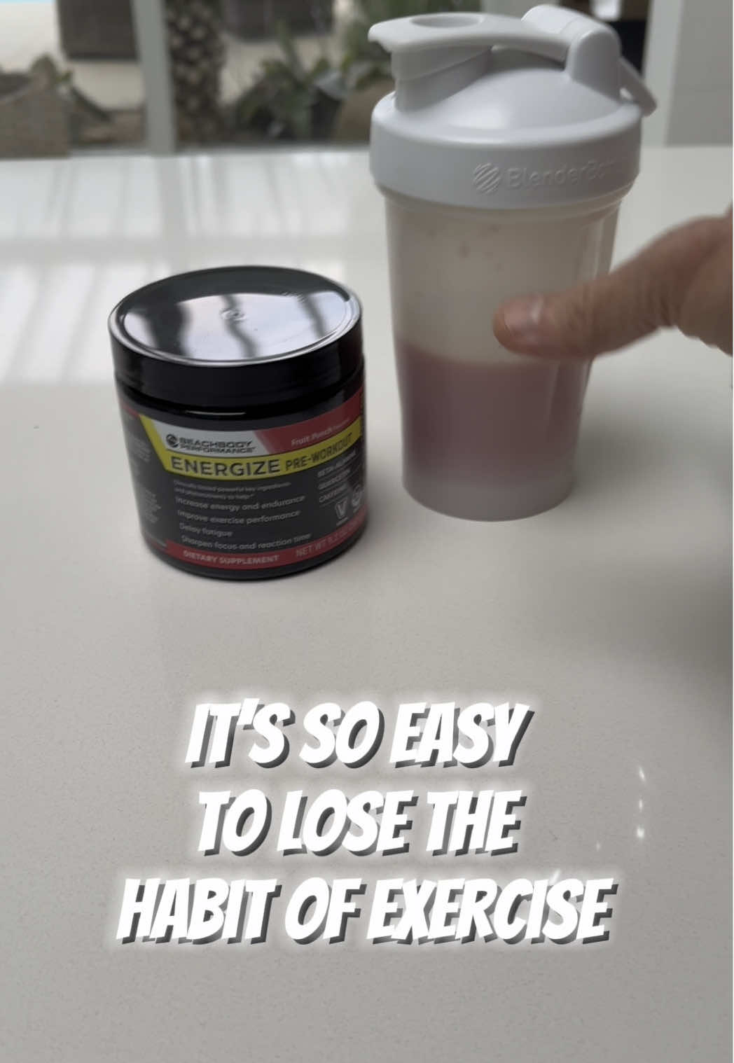 TikTok post by @carldaikeler for BODi. Caption reads: [...] For me, my ritual keeps me on track. @BODi.