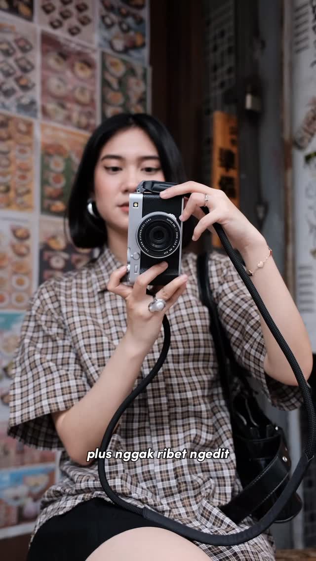 Instagram post by @chkalifia for Fujifilm. Caption reads: A day full of colors, stories and memories. All....