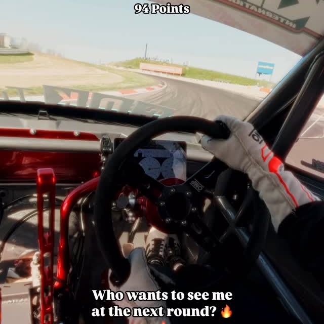 Instagram post by @archiehammerharmer for Garage Style Ltd. Caption reads: This just shows how hard I drive the E36. Thanks....