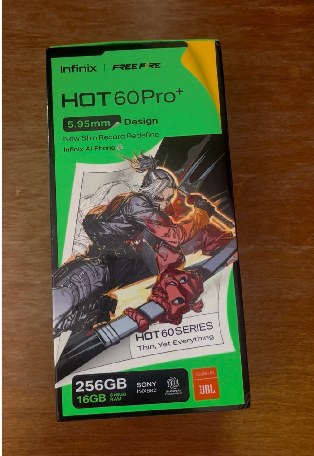 TikTok post by @exalambrix for Mercado Libre. Caption reads: https://www.mercadolibre.com.mx/celular-infinix-ho....