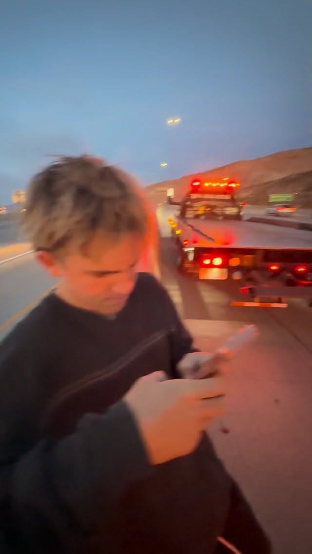 Instagram post by @carter_metcalfe_mtb for Audi USA. Caption reads: Sadly I think our adventure Audi is on our last....