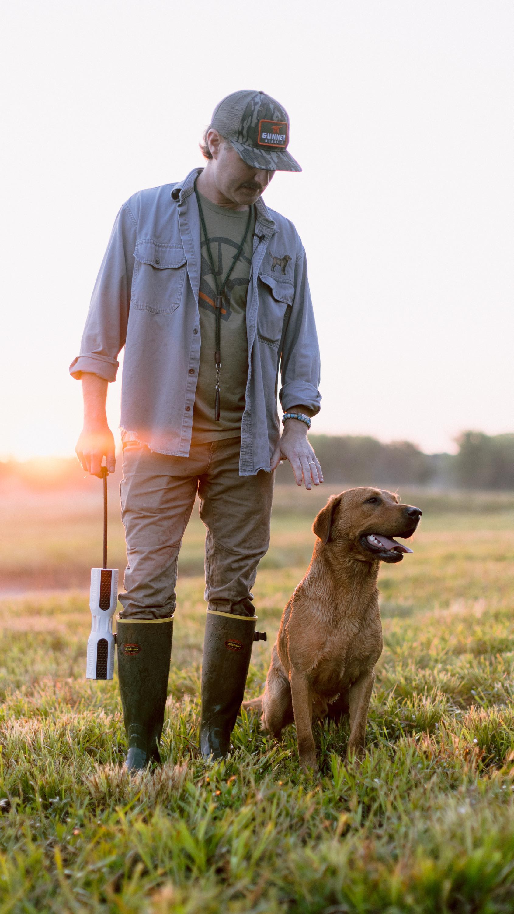 Instagram post by @we.are.cana for Gunner. Caption reads: #mansbestbumper Launch Film for @gunnerkennels 🤝.