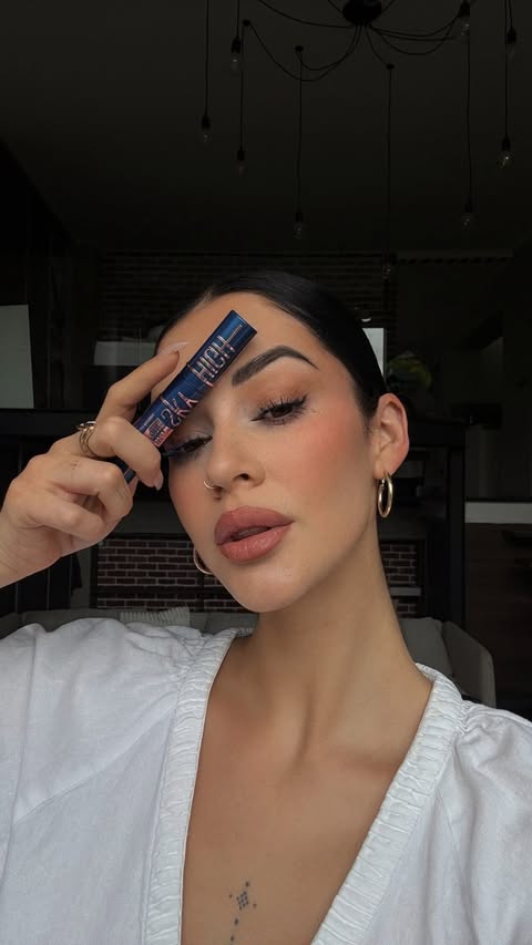 Instagram post by @gajaprestor for Maybelline Lebanon. Caption reads: Lately, I’ve been learning that the things that....